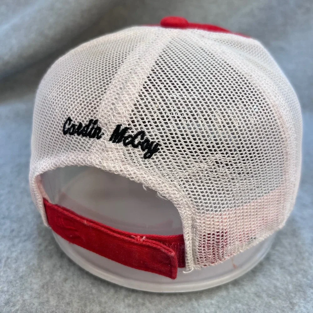 Rowdy embroidered trucker